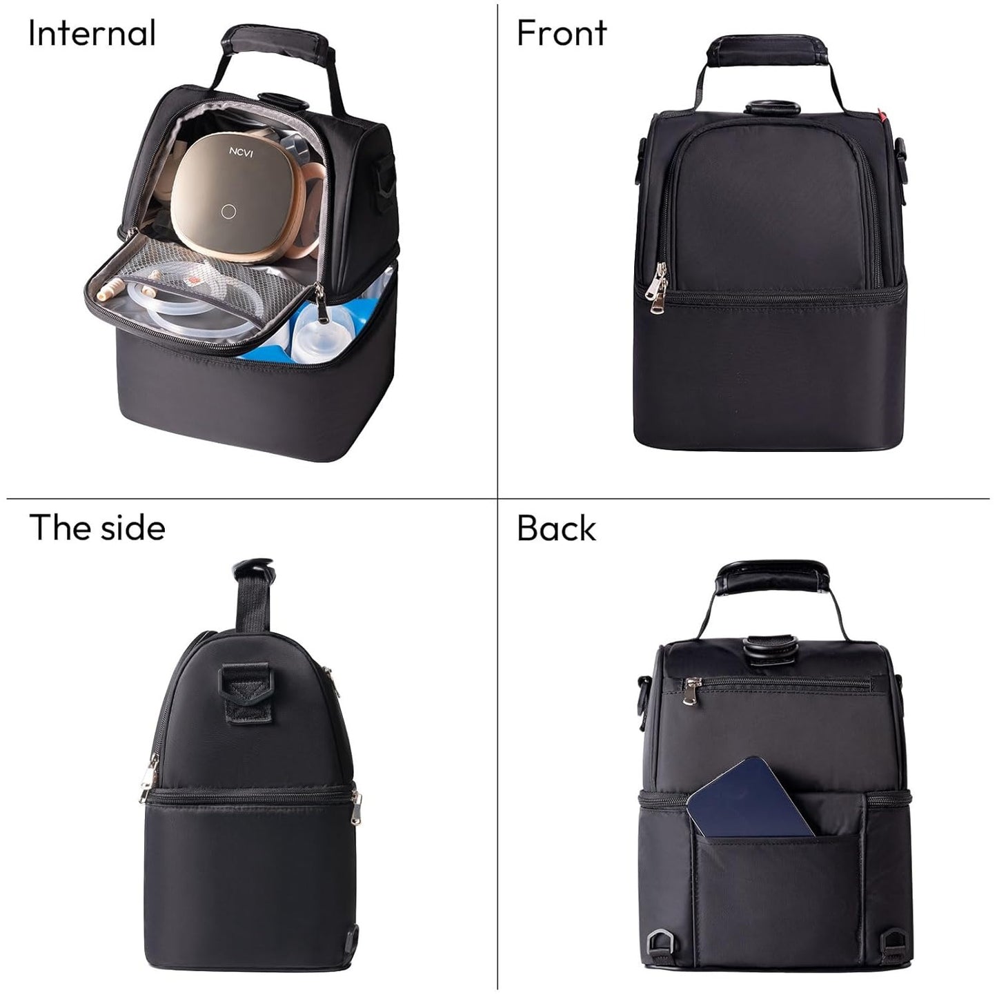 Breastmilk Cooler Bag with Ice 80