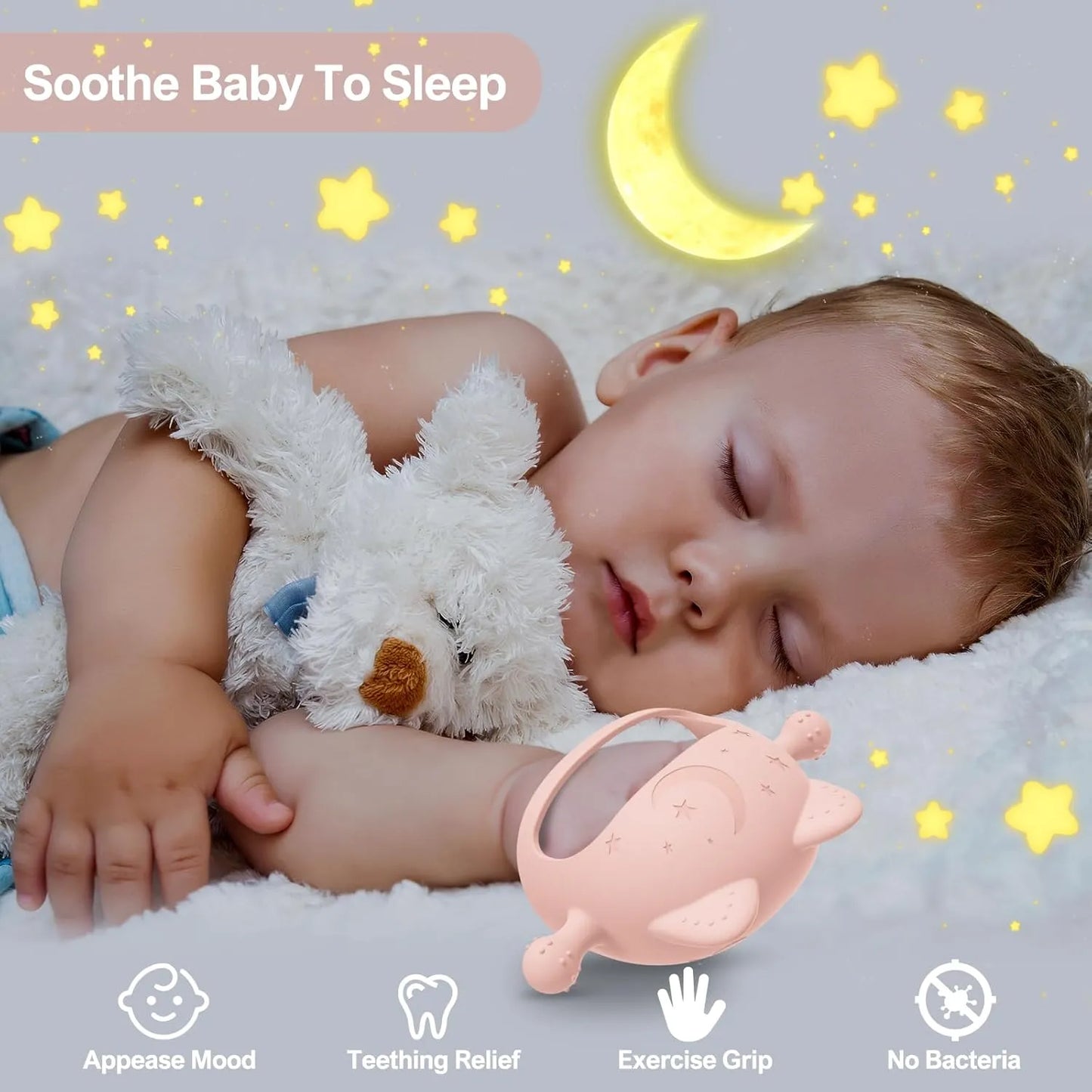 YomauiYee Baby Teething Toys 0-6 Months023