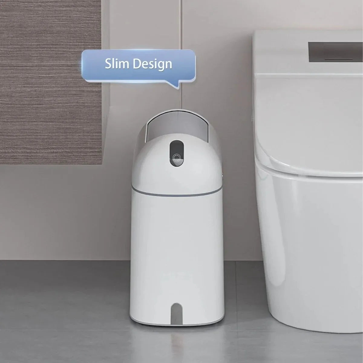 2.5 Gallon Touchless Trash Can-Smart Waste Bin (Set of 1)