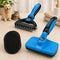 3PCS Self Cleaning Dog & Cat Slicker Brush – Dematting Rake & Bath Brush Grooming Set