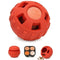 4-in-1 Dog Treat Puzzle Ball Toy – Frozen Treat Dispenser & Chew Toy for Small & Medium Dogs