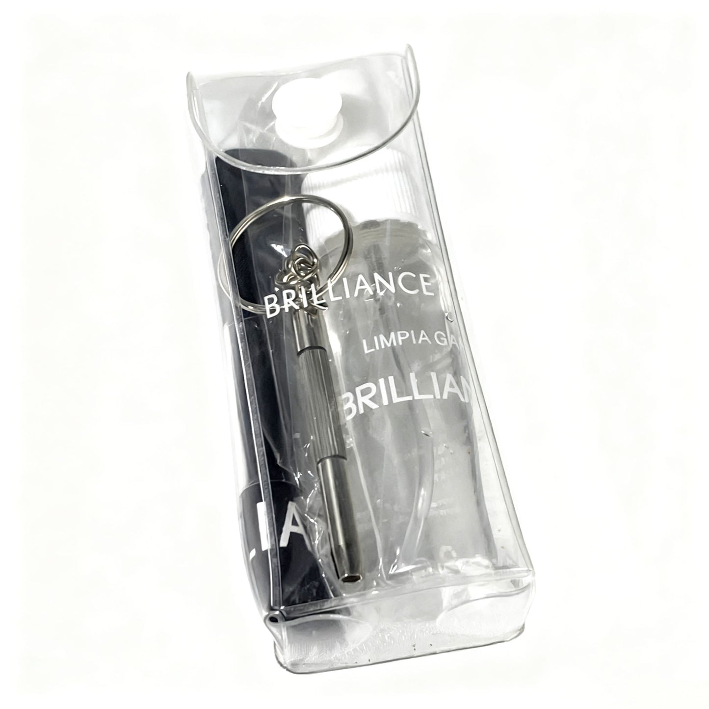 Eyewear Care Kit with Microfiber Glasses Cloth Lens Cleaner Spray Screwdriver