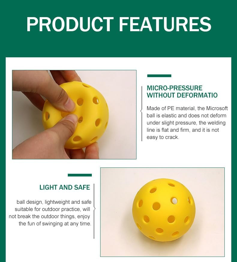 Spunspon 12 Pack Pickleball Balls1