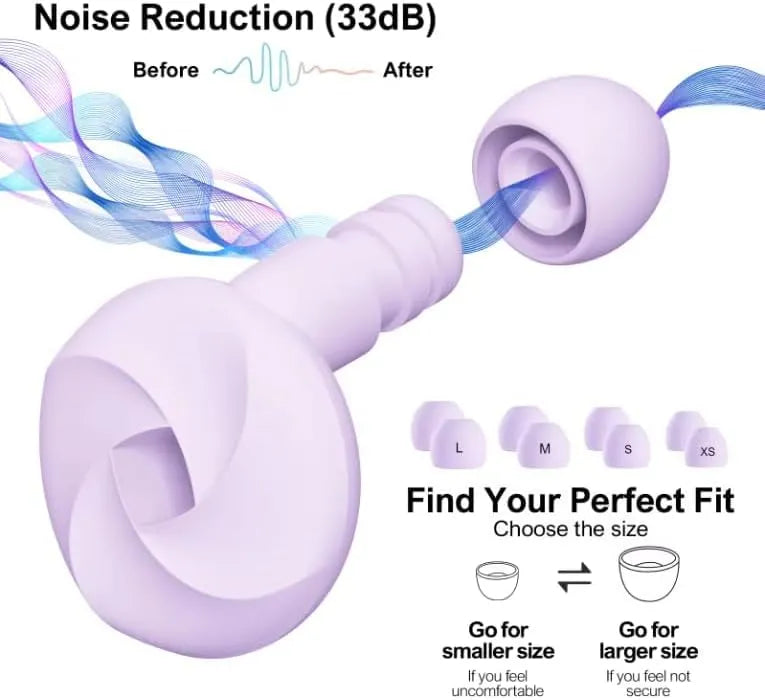  Ear Protection for Concerts (Purple, One Size)8