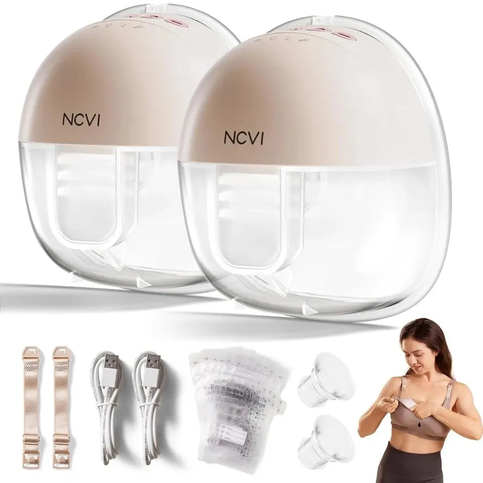 Manual Breast Pump For Breastfeeding – 20mm Soft Silicone Flange, 5oz, BPA-Free