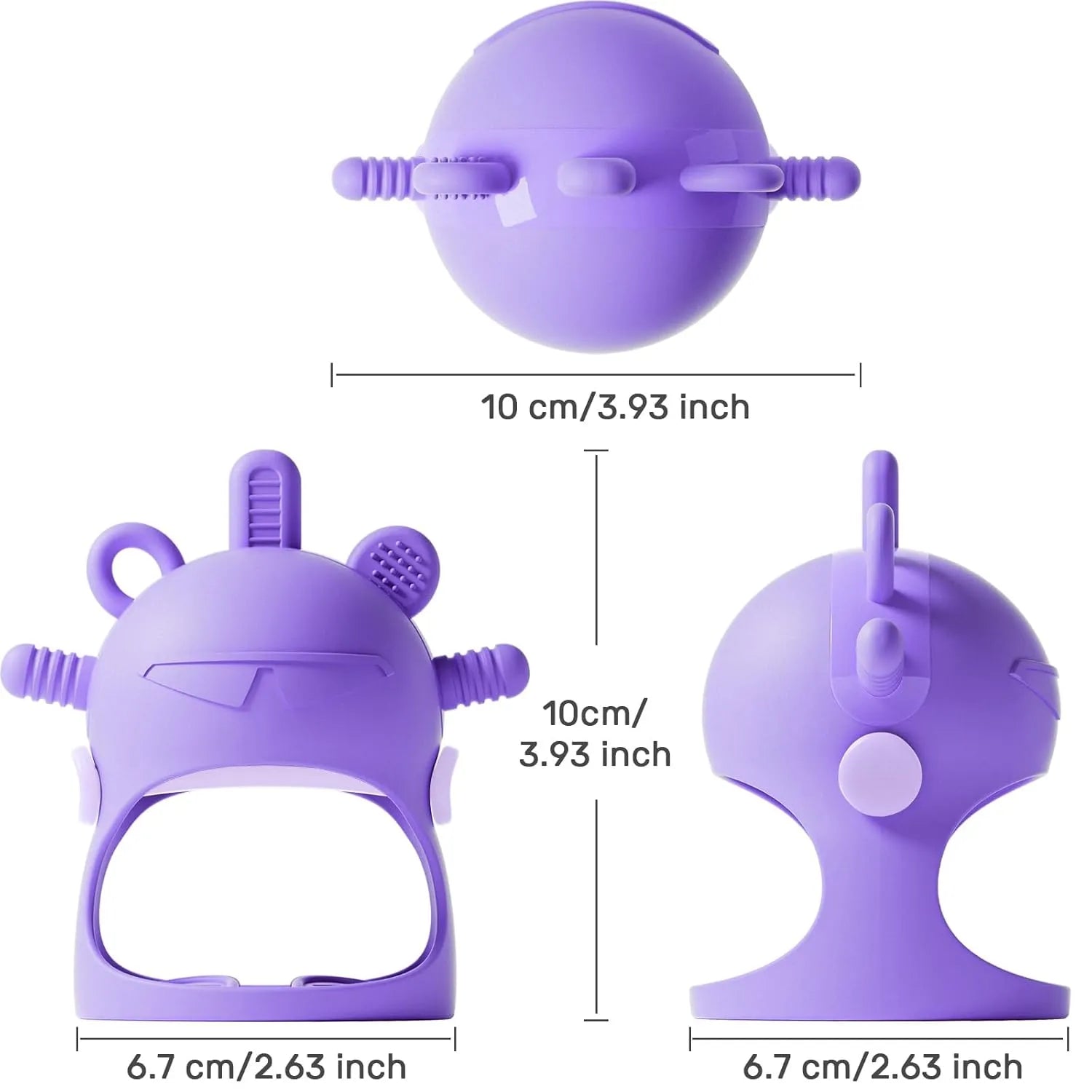 NCVI Baby Easter Silicone Teether Hand Grip for 0-6 Months125