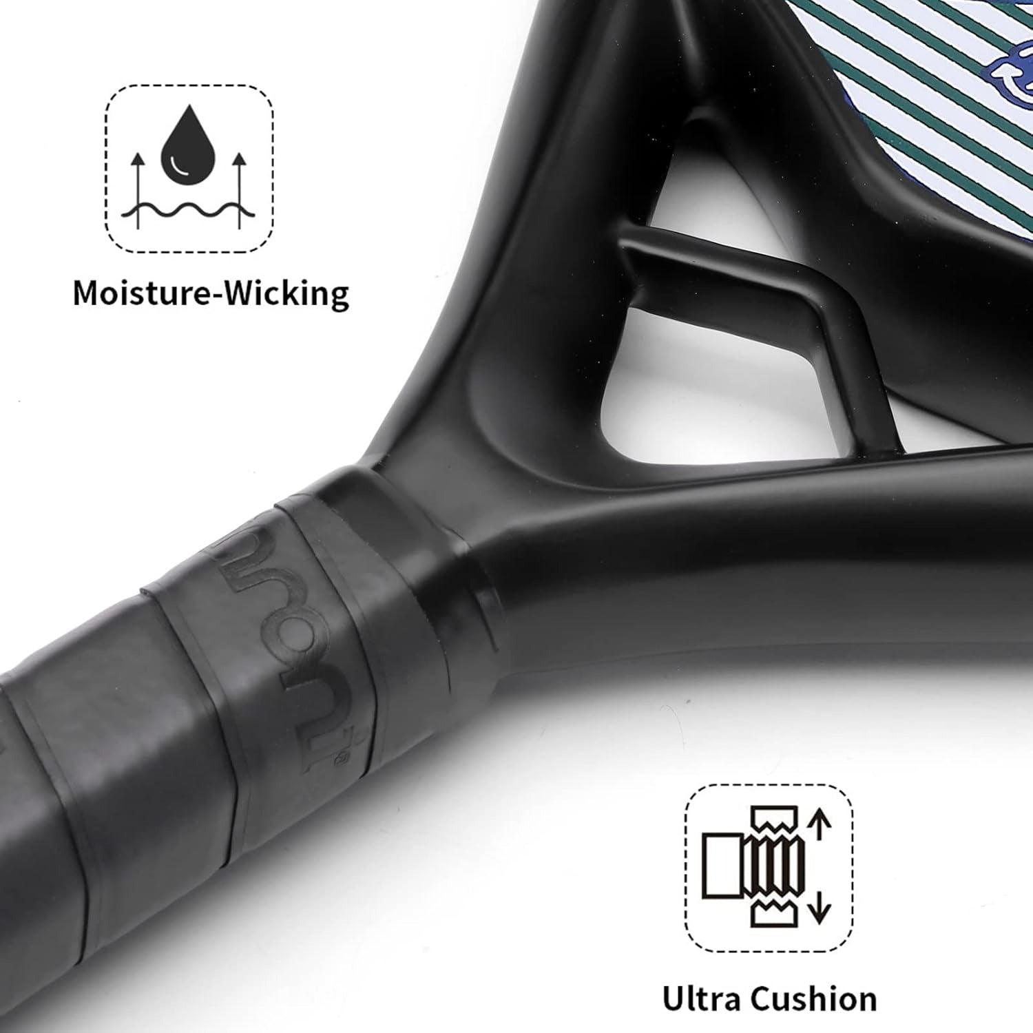 Paddle Tennis Racket Carbon Fiber blue6