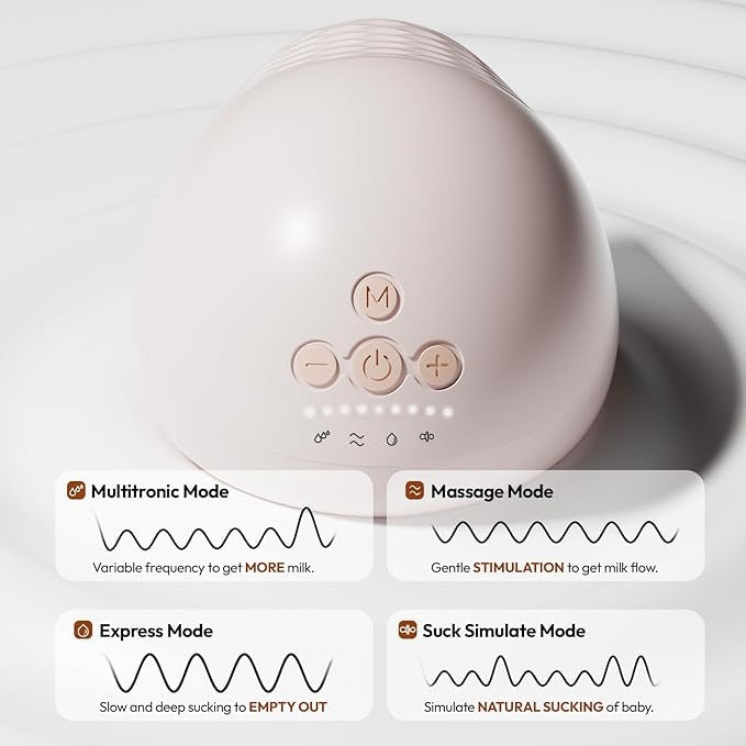 Portable Electric Wearable Breastfeeding Milk Pump8