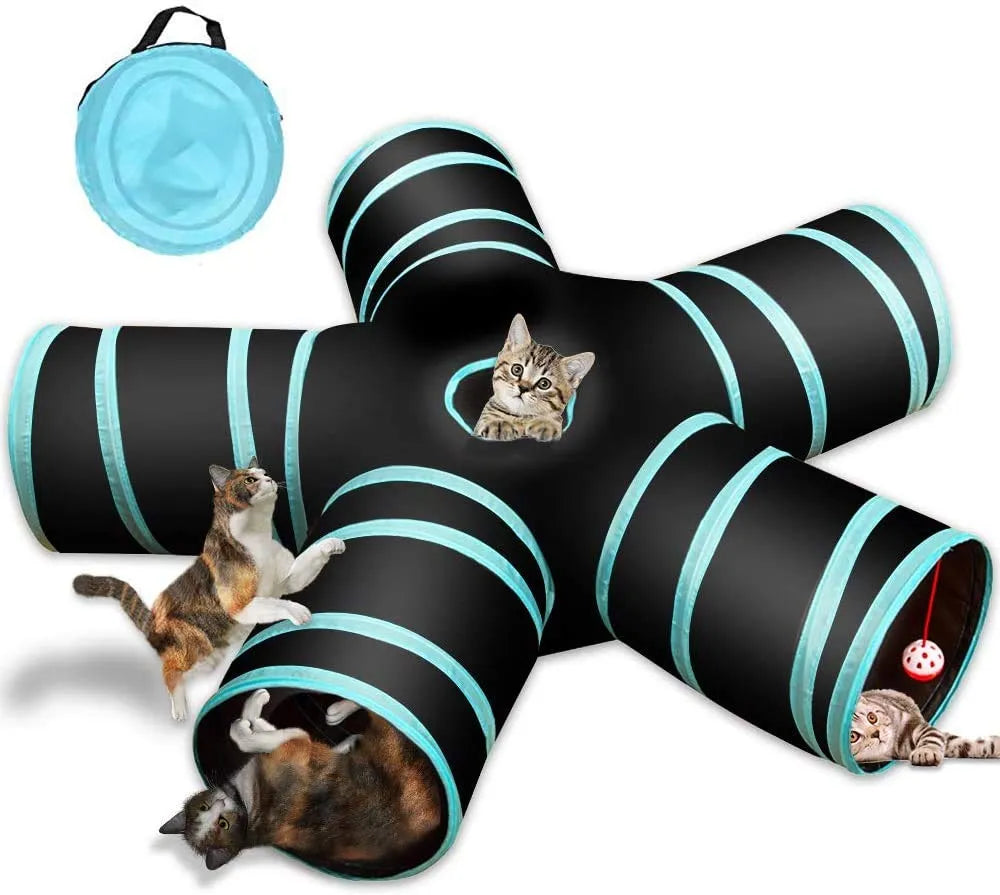 GUSTYLE Cat Tunnel Toy 5 Way