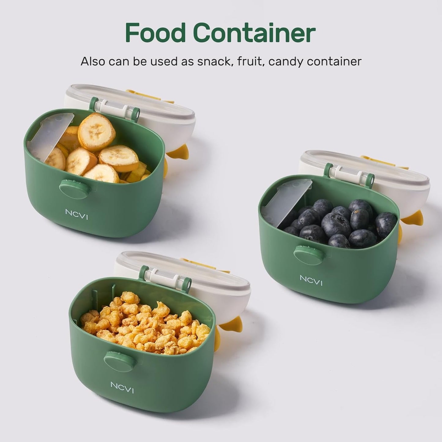 Baby Formula Dispenser On The Go green6