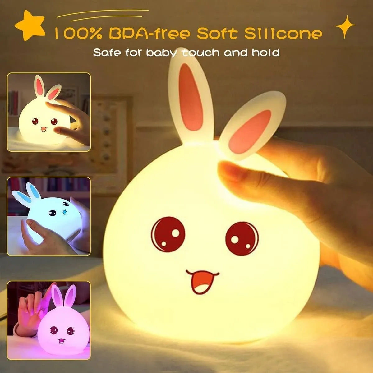 Bunny Face Night Light25