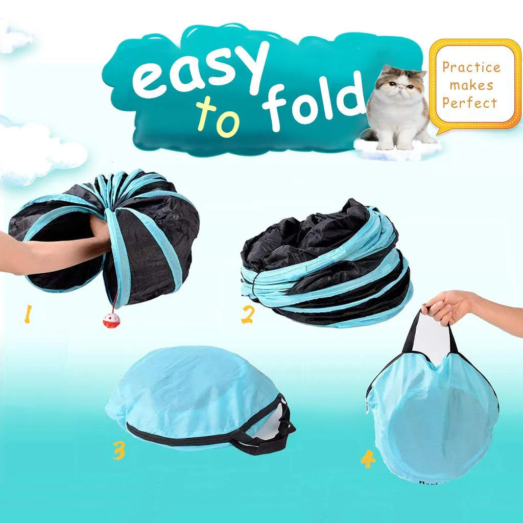 GUSTYLE Cat Tunnel Toy 5