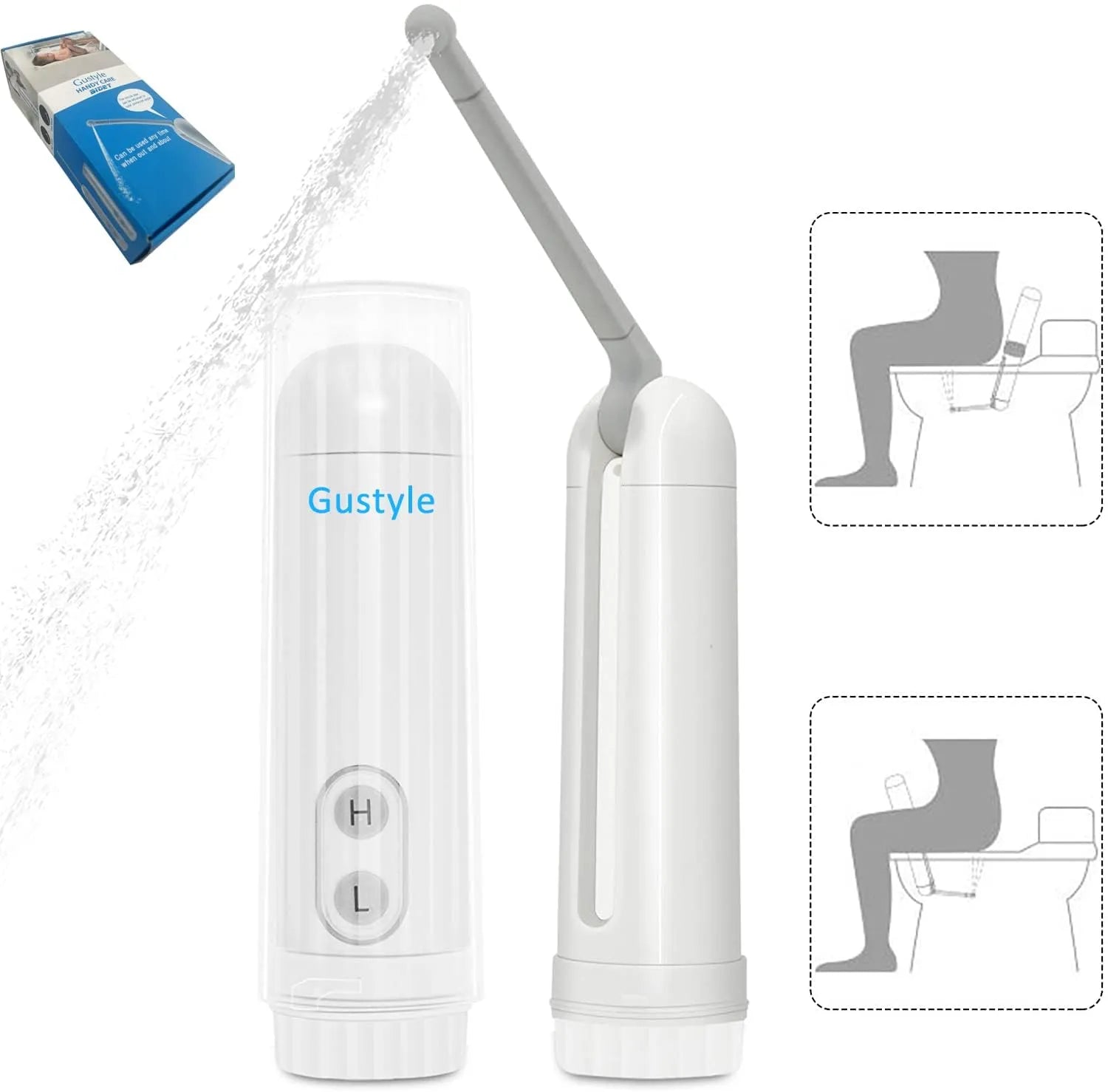 Portable Travel Bidet by GUSTYLE