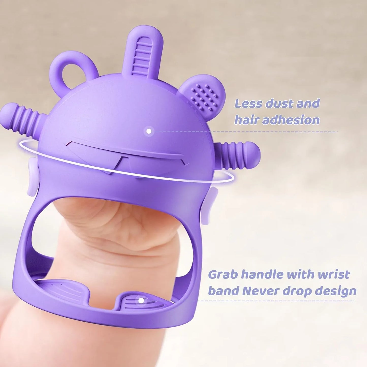 NCVI Baby Easter Silicone Teether Hand Grip for 0-6 Months52