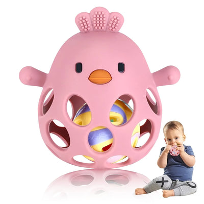 Baby Teething Chick Toy