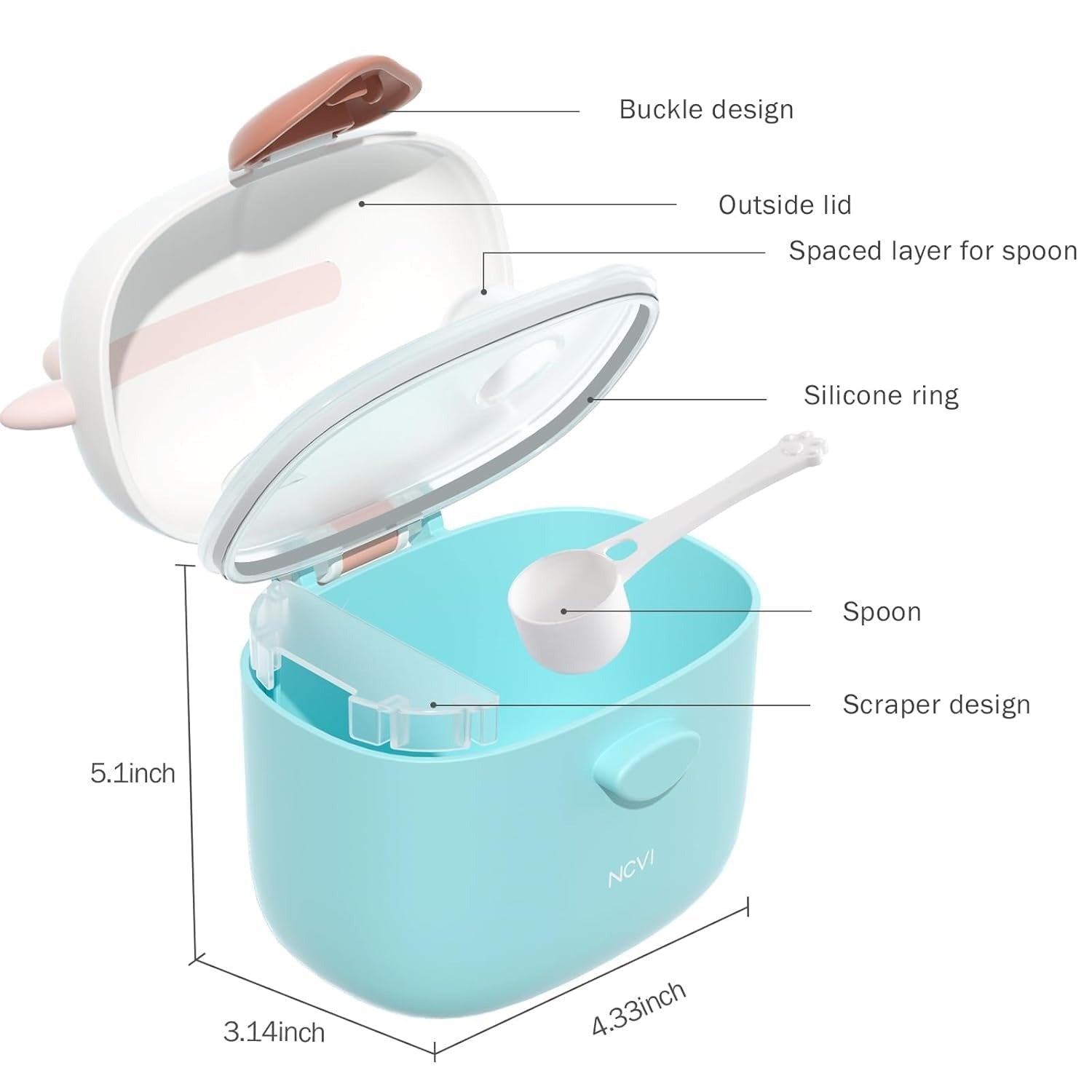 Baby Formula Dispenser blue5