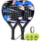 Paddle Tennis Racket Carbon Fiber darkblue