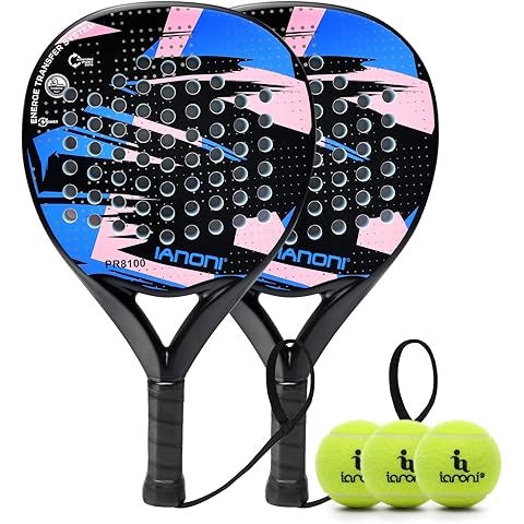 Paddle Tennis Racket Carbon Fiber darkblue