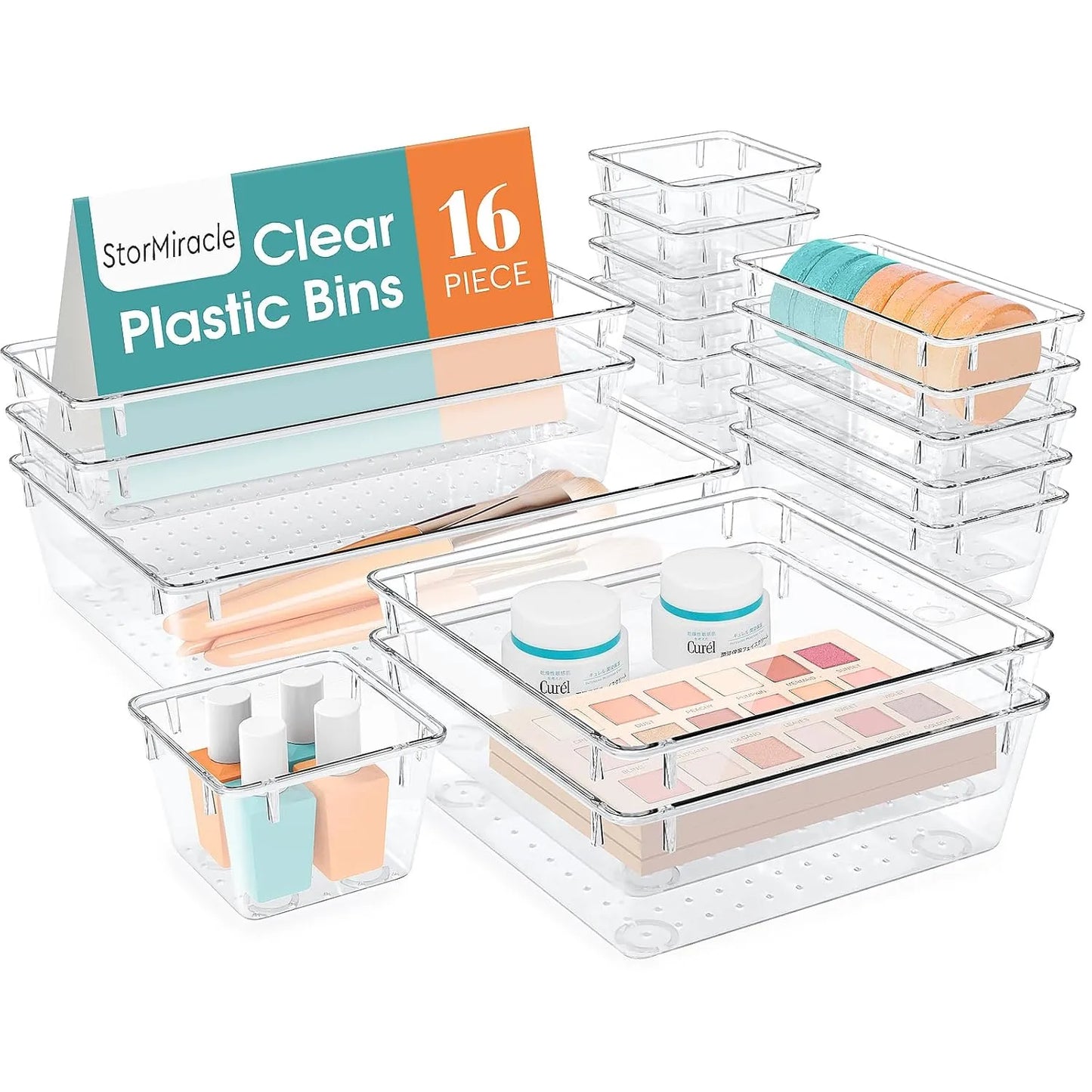 StorMiracle 16 PCS Drawer Organizer Set