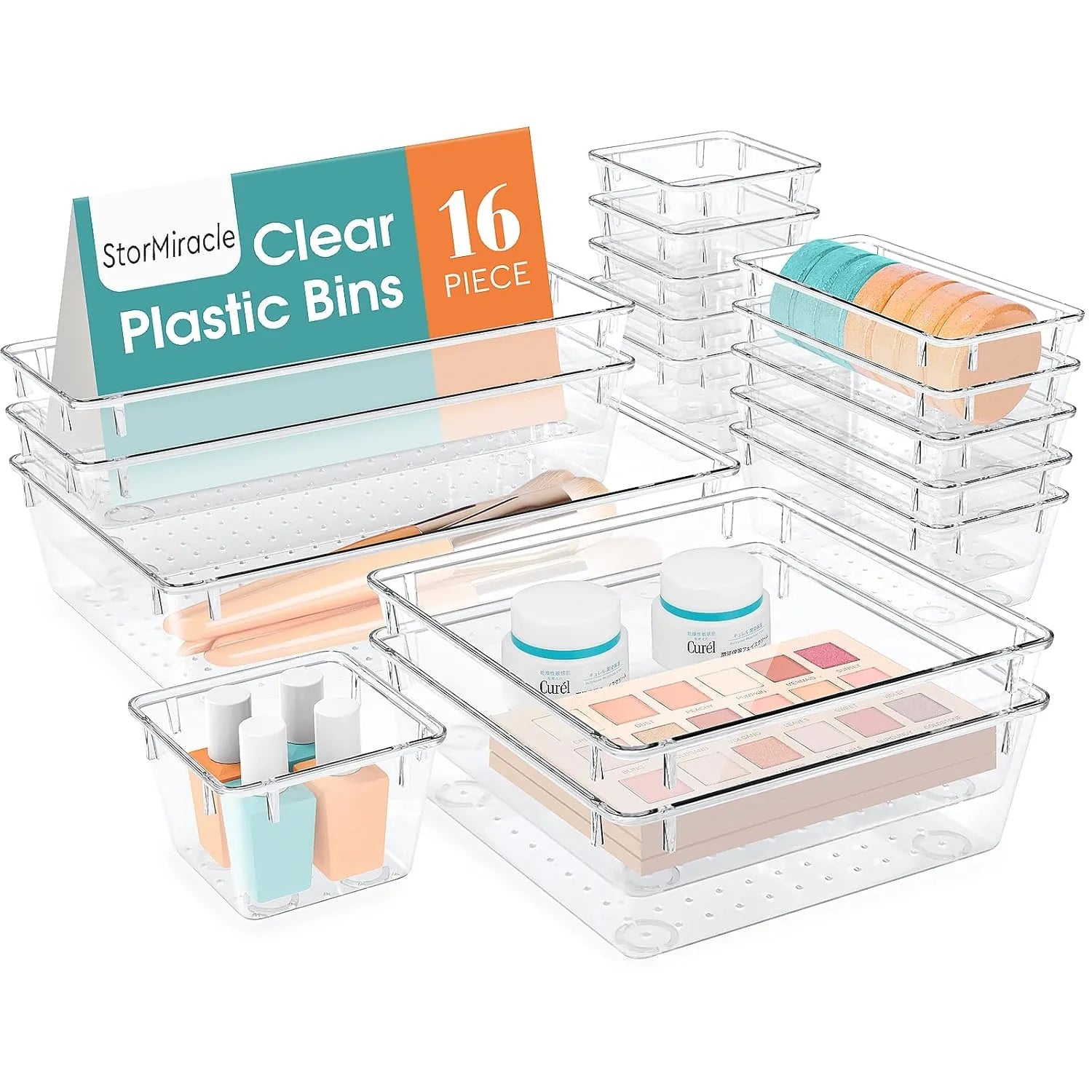 StorMiracle 16 PCS Drawer Organizer Set