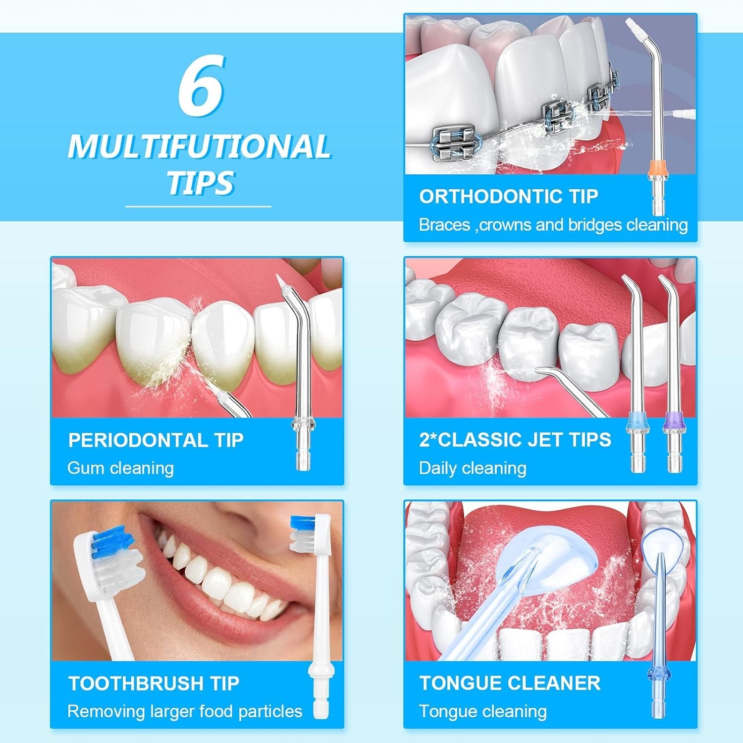 H2ofloss Cordless Water Dental Flosser89