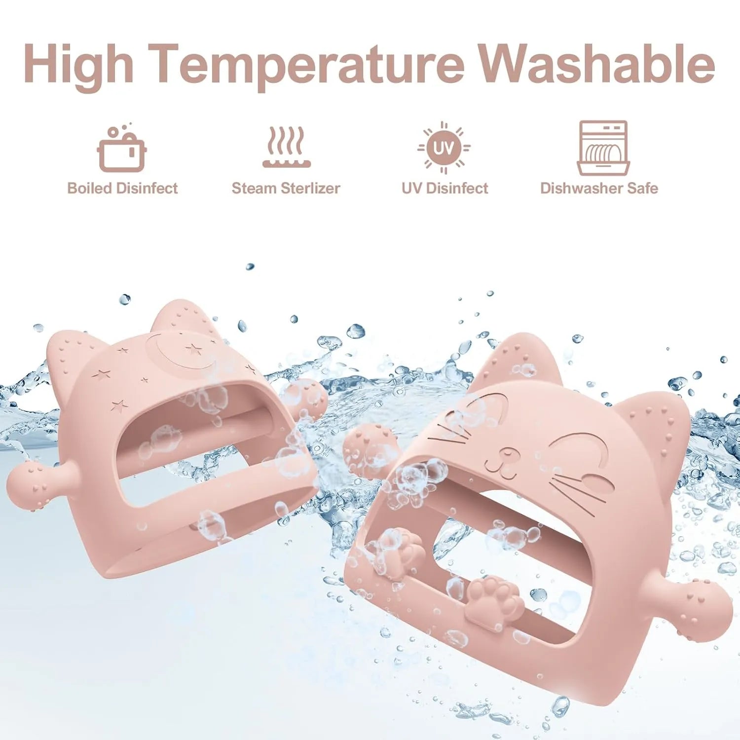 YomauiYee Baby Teething Toys 0-6 Months1