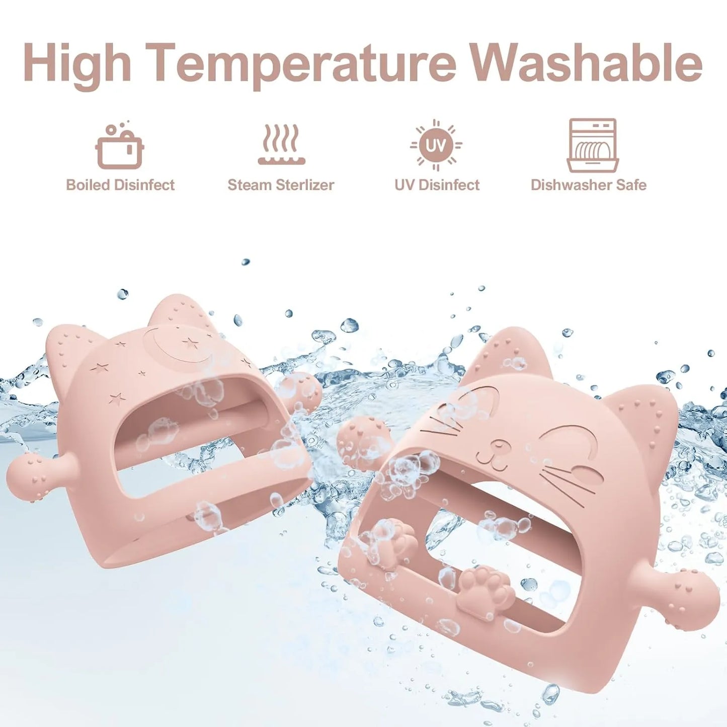 YomauiYee Baby Teething Toys 0-6 Months1