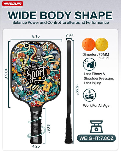 Vinsguir Pickleball Paddle2