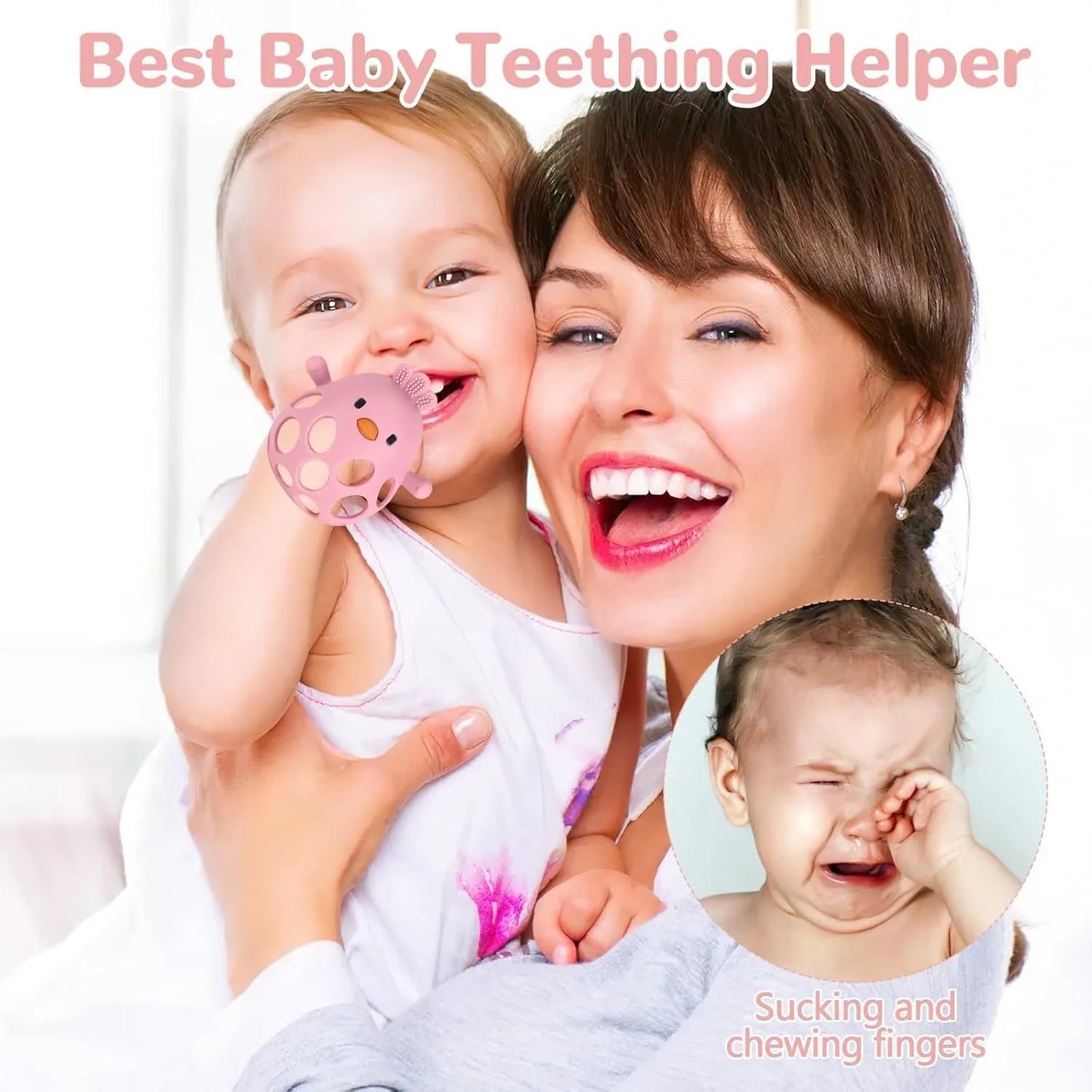 Baby Teething Chick Toy