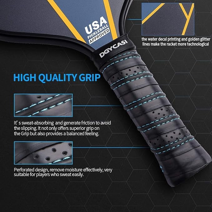 YC DGYCASI Pickleball Paddles Set of 23