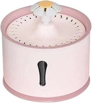 Automatic Cat Water Fountain with Water Level Window & Filter System