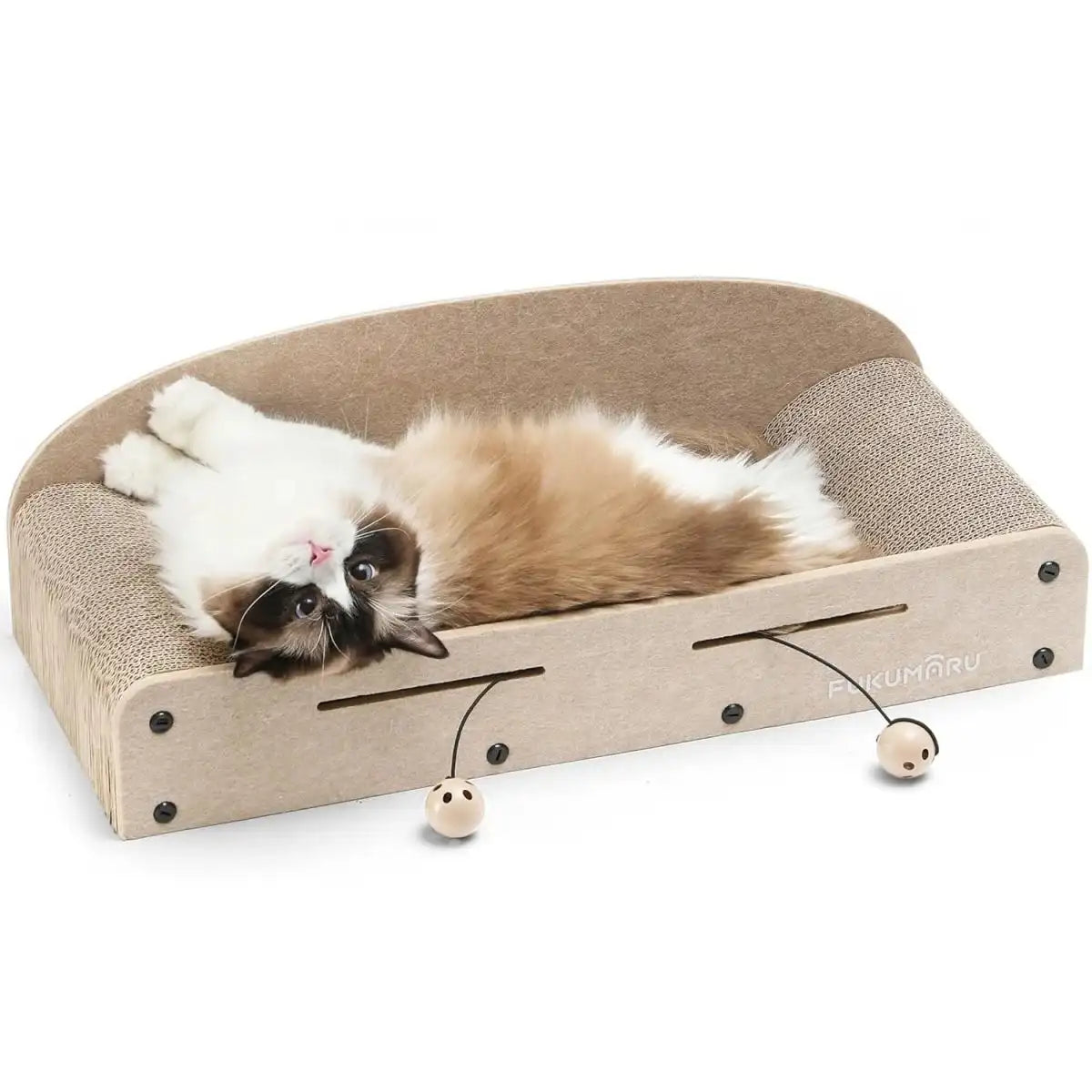 Cat Scratcher Sofa Bed-Lounger & Claw Care (Set of 1)