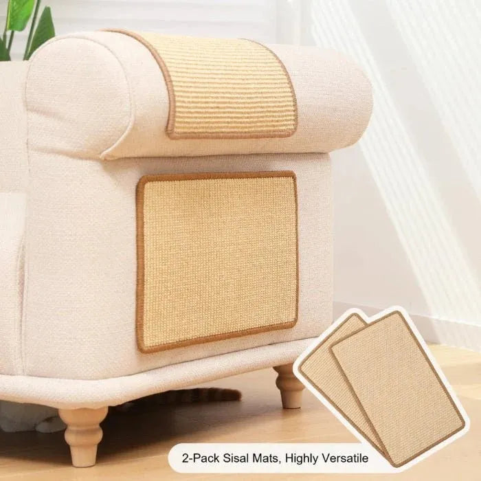 Cat Scratching Mat-Flat Pad for Furniture Care (Set of 1)