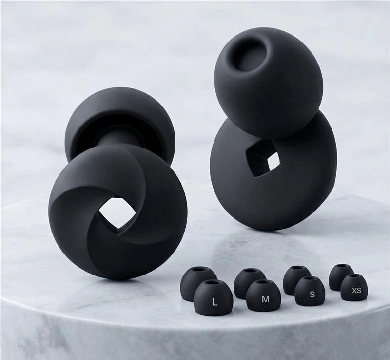 Noise Cancelling 2 Pairs Earplugs-33dB for Sleep (Set of 1)