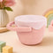 Baby Snack Cups – No Spill Collapsible Silicone Snack Catcher with Soft Flap Lid for Toddlers