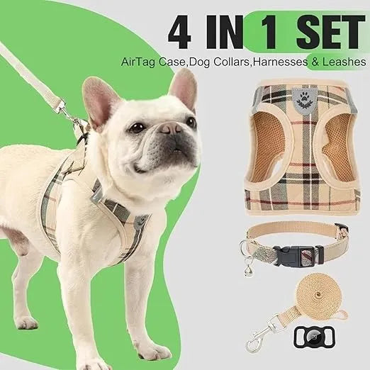 Breathable Mesh Dog Harness India – No-Pull Adjustable Vest