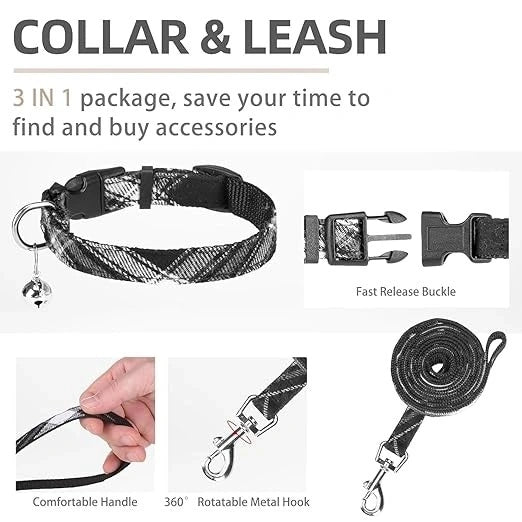 Breathable Mesh Dog Harness India – No-Pull Adjustable Vest