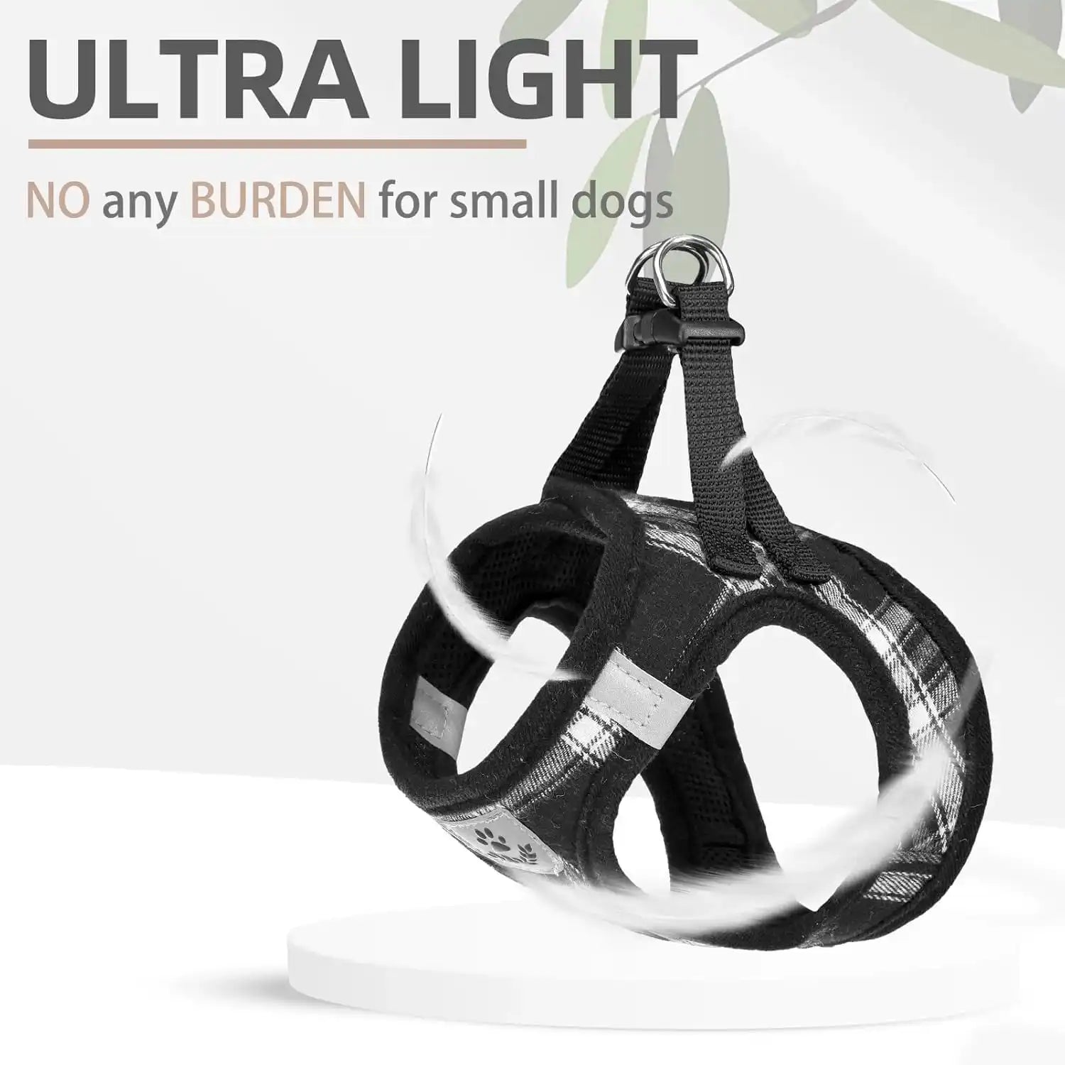 Breathable Mesh Dog Harness India – No-Pull Adjustable Vest