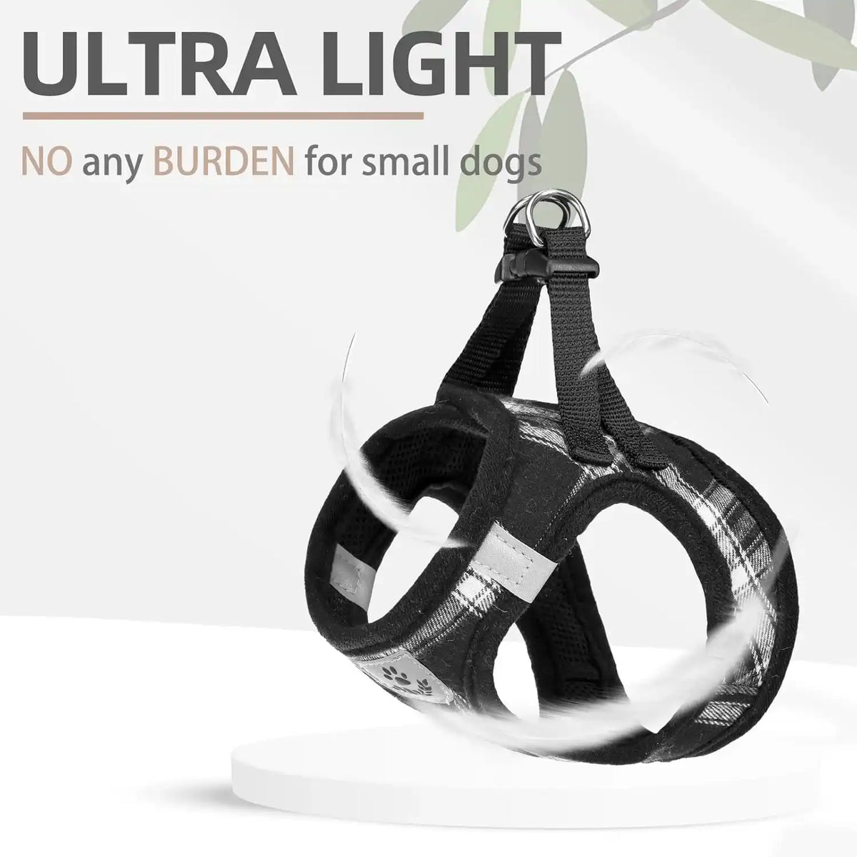 Breathable Mesh Dog Harness India – No-Pull Adjustable Vest