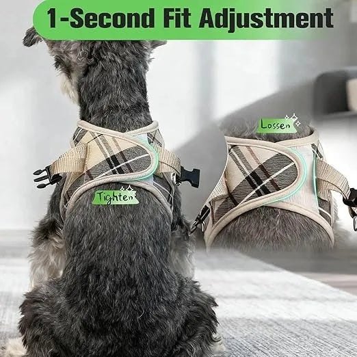 Breathable Mesh Dog Harness India – No-Pull Adjustable Vest