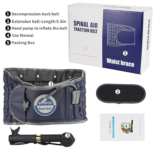 Decompression Belt India – Inflatable Lumbar Traction Brace