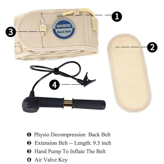 Decompression Belt India – Inflatable Lumbar Traction Brace