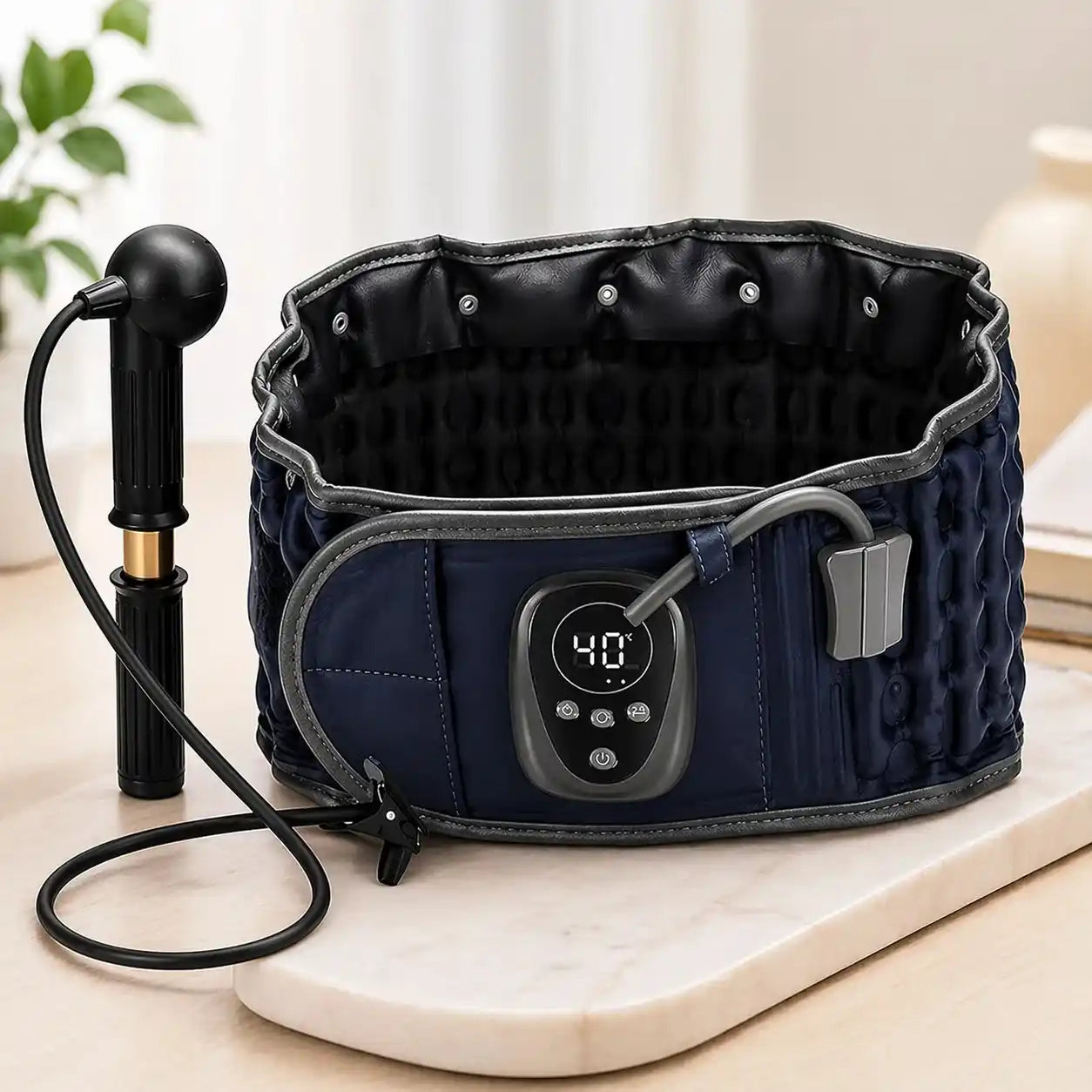 Decompression Belt – Inflatable Spinal Traction Brace for Lower Back Pain & Lumbar Support