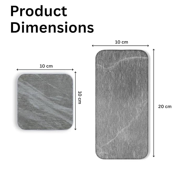 Diatomite Drying Coasters Mat – Bathroom & Kitchen Sink Organizer (Set of 5)