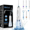 H2ofloss Cordless Water Dental Flosser – 5 Modes, Rechargeable IPX7 Waterproof Oral Irrigator with 300ml Tank for Home & Travel