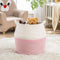 ALSTONIA Cotton Rope Basket pink