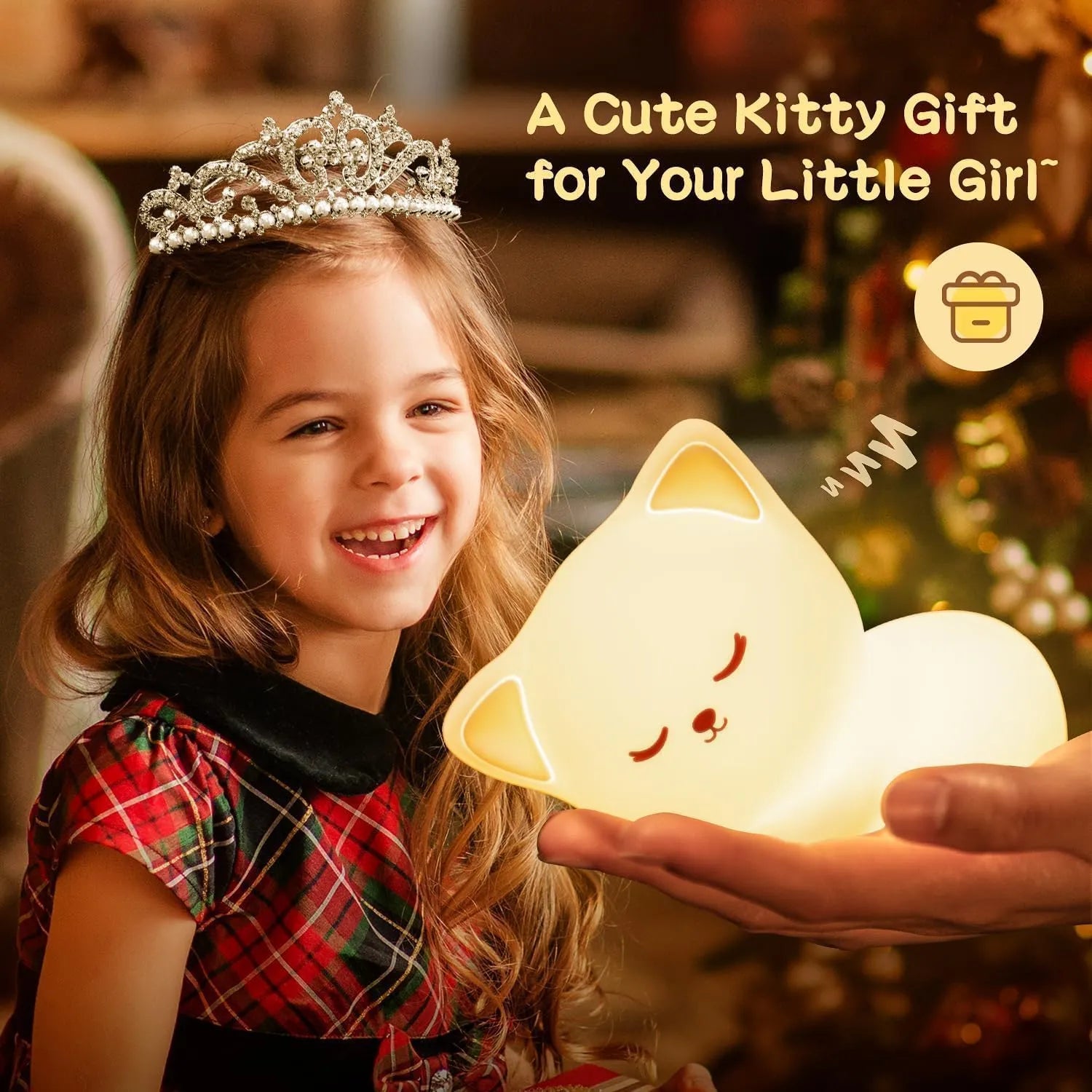 Sleeping Cat LED Night Light1