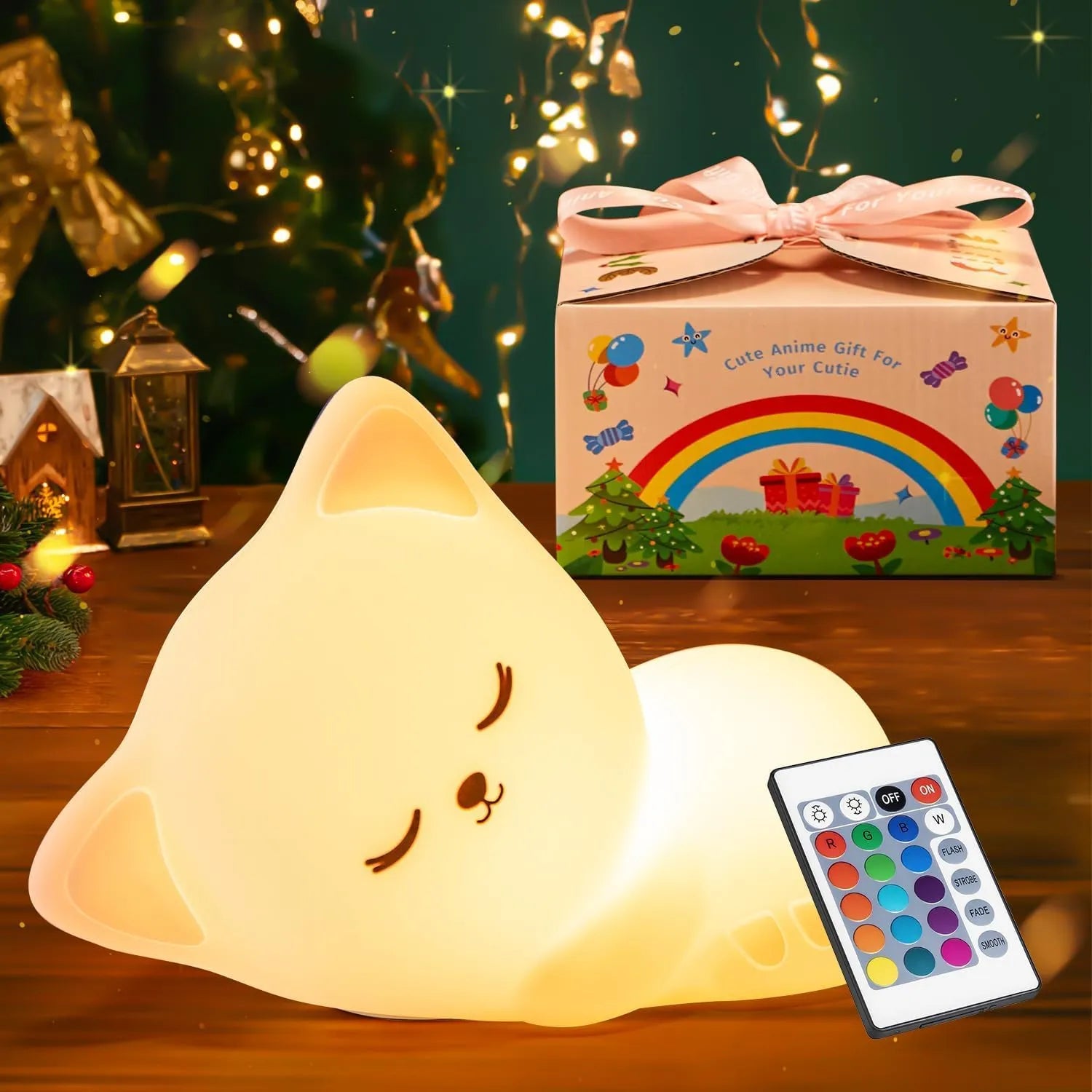 Sleeping Cat LED Night Light