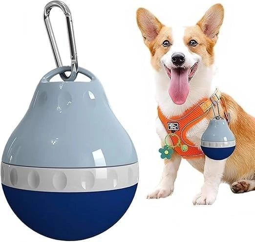 Foldable Dog Water Bottle – Portable Pet Water Bottle for Dogs & Cats Outdoor Walking Hiking Travel