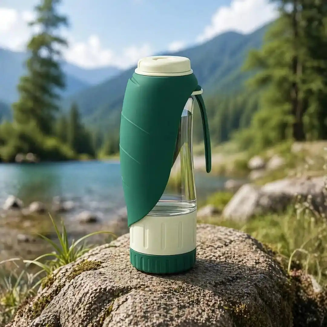 Foldable Dog Water Bottle – Portable Pet Water Bottle for Dogs & Cats Outdoor Walking Hiking Travel (3)